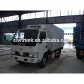 Exportação Sudão dongfeng 5T caminhão pequeno caixa de refrigeração à venda